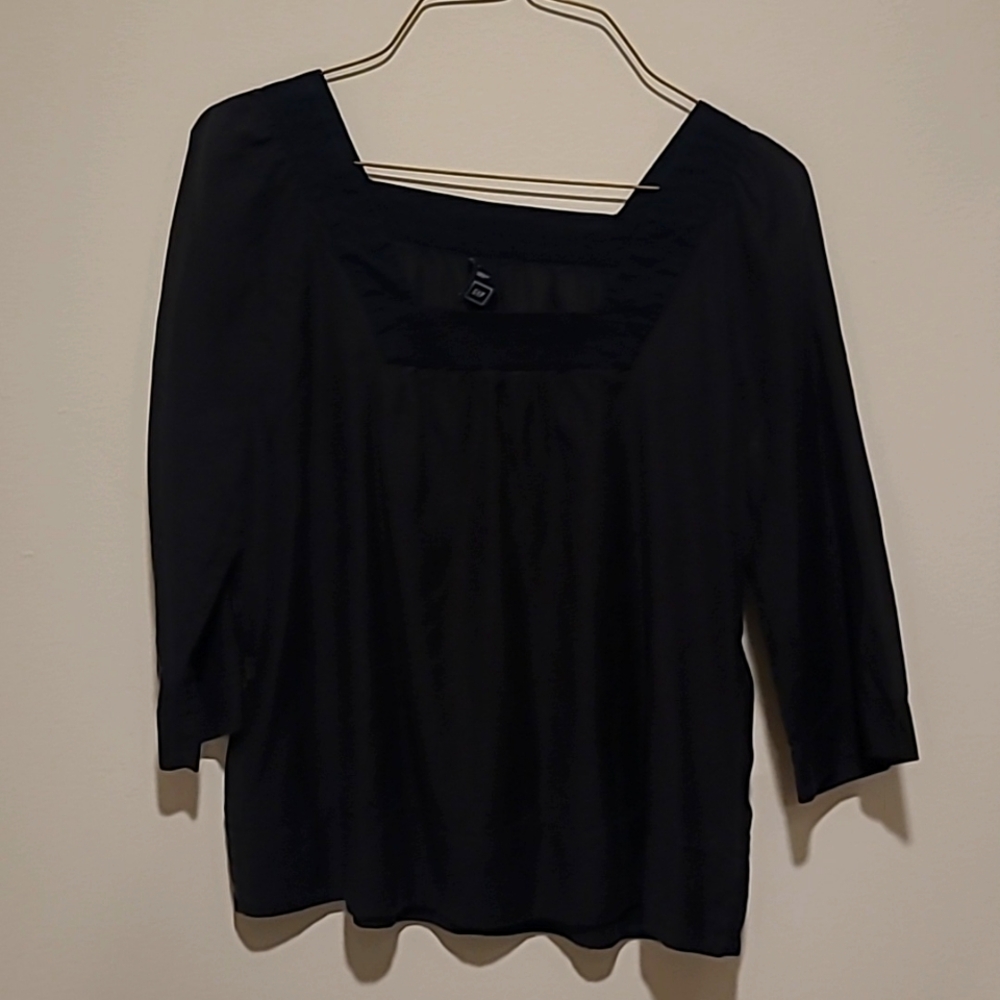 Gap black blouse, size small